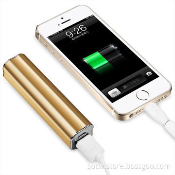 Convenient 2,600mAh Emergency Mobile Phone Chargers for Gifts, with 5V/1A Input